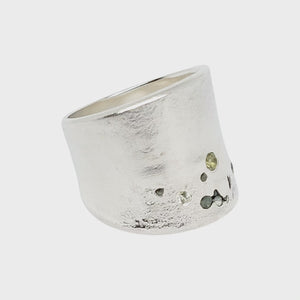 UnEarthed Facets Scattered sleeve ring