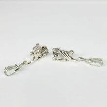 Load image into Gallery viewer, Mint quartz fantasy stud earrings